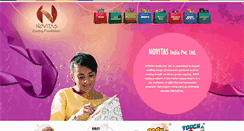 Desktop Screenshot of novitasindia.com